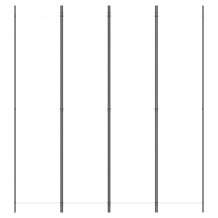 VidaXL Cloison de Séparation 4 Panneaux Séparateur de Pièce Pliable Diviseur Écran d'Intimité Paravent Décoration Salon 350198