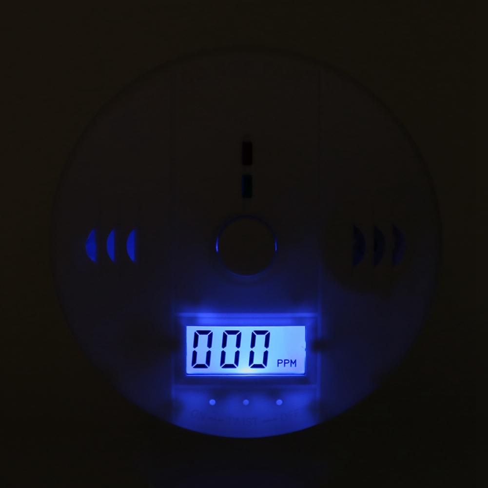 1PC LCD Display CO Carbon Monoxide Detector Sensor Tester with Sound Light Alarm Warning Hot