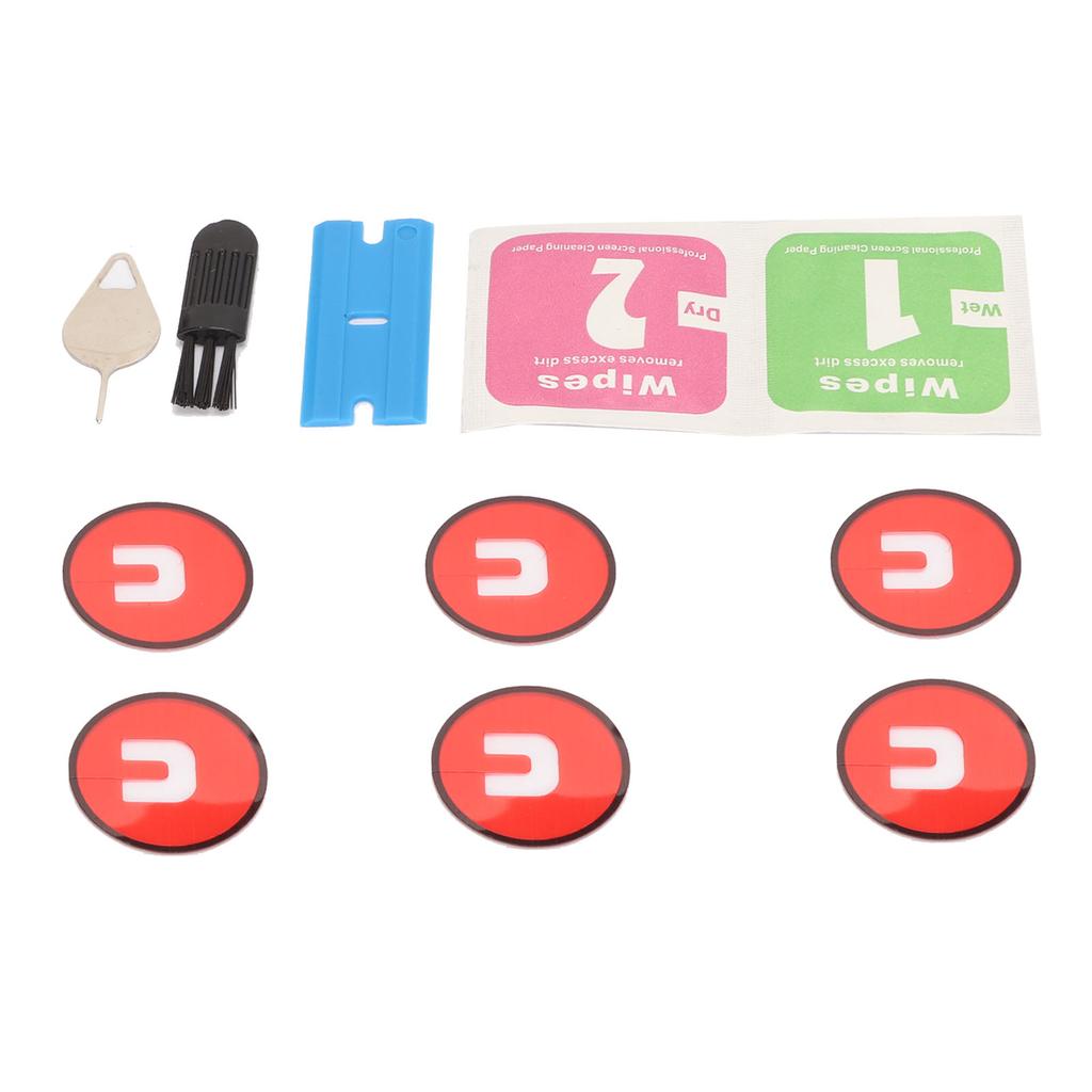 6PCS Watch Back Cover Tape Plastic Rear Glass Adhesive Tape for Samsung Galaxy Watch 3 44mm 41mm