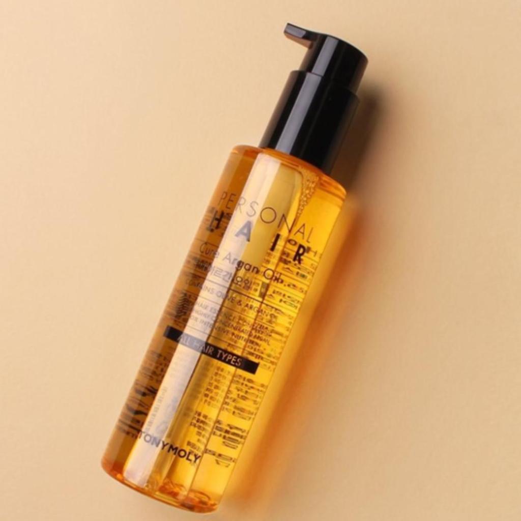Tonymoly Cure capillaire personnelle à l'huile d'argan 150 ml / traitement à l'huile capillaire