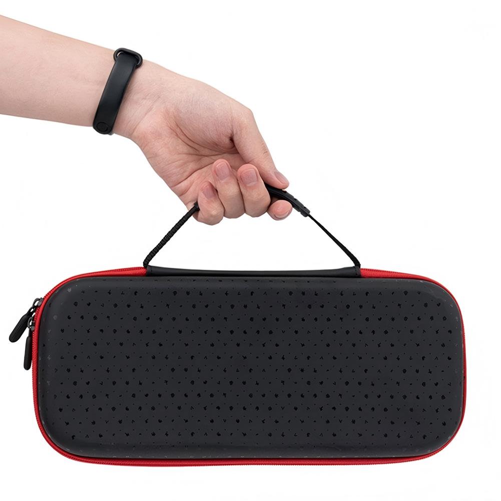 

Shockproof Carrying Case for Switch Hori Split Pad Pro - Game Card Slots & Anti-Scratch | Travel Storage Bag for Gamepad червоний