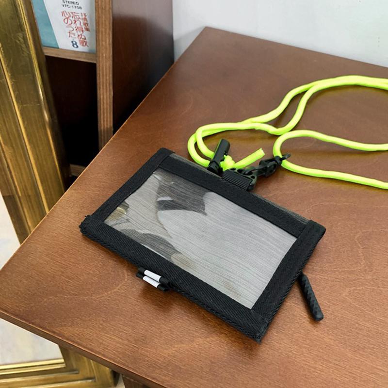 Men Travel Hanging Neck Passport Bag Women Waterproof Nylon Credit Id Card Package Portable Multifunction Id Coin Bag Wholesale