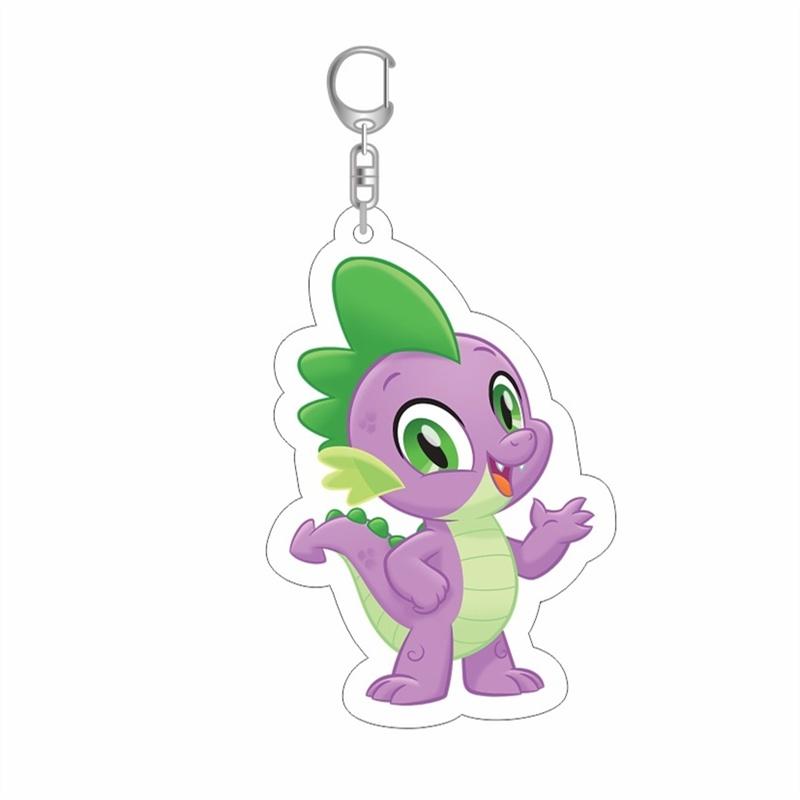 Pony Little My Pinkie Pie Pendants Keychain Rarity Decor Cartoon Cute Gifts Doll