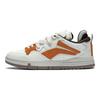 Li Ning Wave PRO Abrasion Resistant Breathable Low top Skateboard Shoes Men's White Orange AECT015-1