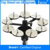IRIN 6 Inch Drum Kit Cymbal Auxiliary Tools Hi-Hat Bells Jingles Tambourine Stainless Material Percussion Instrument Accessory