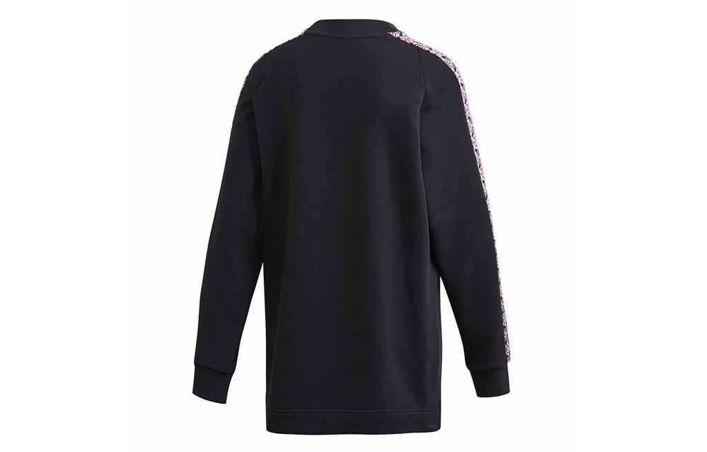 Adidas Originals Sweatshirts Women's Black Crew Neck Moderate Regular FL4132