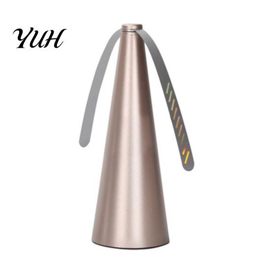Fliegenabwehr-Ventilator mit reflektierendem Streifen für Outdoor-Camping, Angeln, Picknick, zur Beseitigung von Fliegen, für drinnen, Schreibtisch, Lebensmittel, tragbar, faltbar, leise, Spinner, reflektierend A