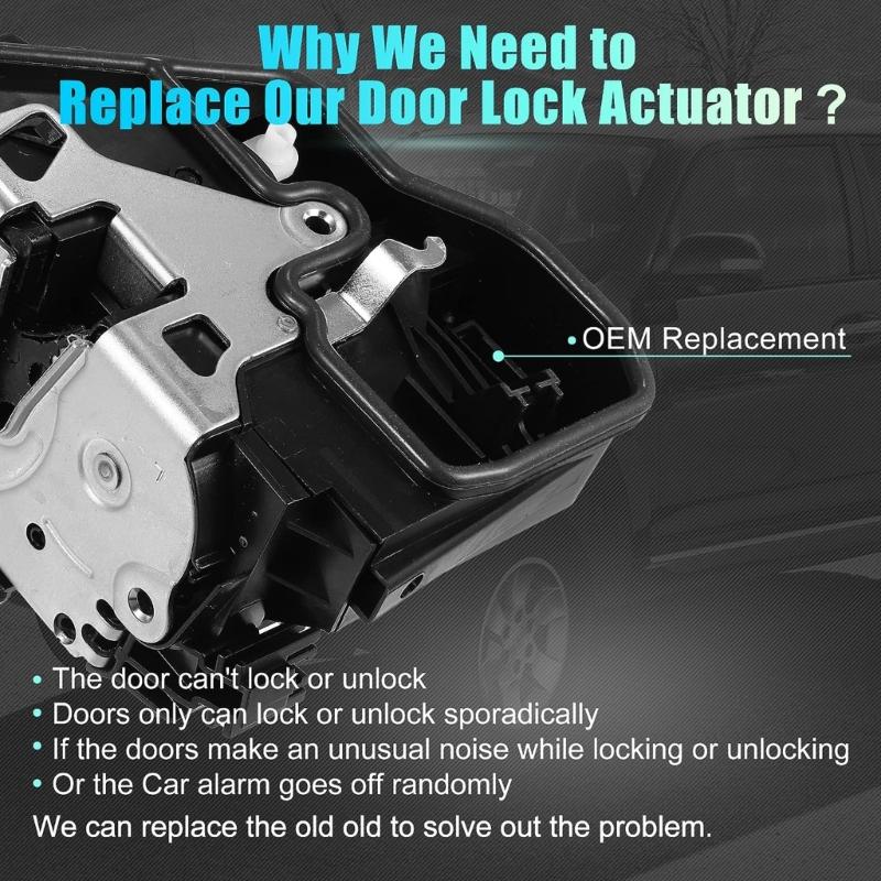 Front Left Door Lock h Actuator Assembly  & Easy to Install Door Lock Actuator Assembly 51217202145 for E87