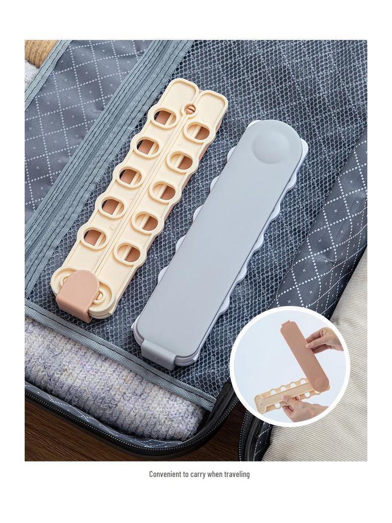 Foldable Portable Clothes Hanger - Space-Saving, Multi-functional Drying Rack for Travel, Business Trips, Dorms, and More