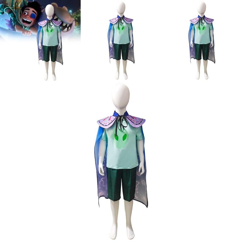 Elio Movie Cosplay Costume Polyester Blend Roleplay Outfit For Fantasy Events