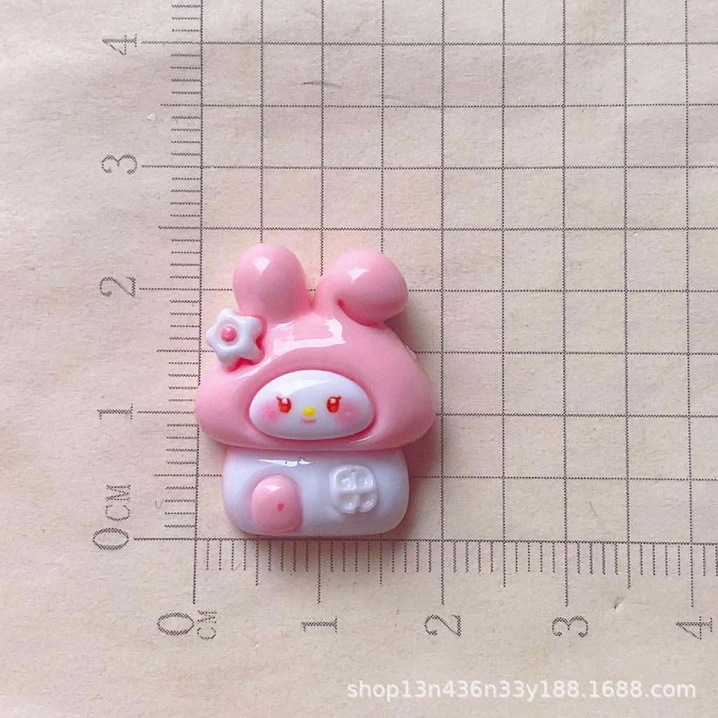 10 Pcs Kawai Bright Surface Cartoon Animal House Series Resin Flat Back Scrapbook Figurine Diy Bow Decor Accessories Crafts A17