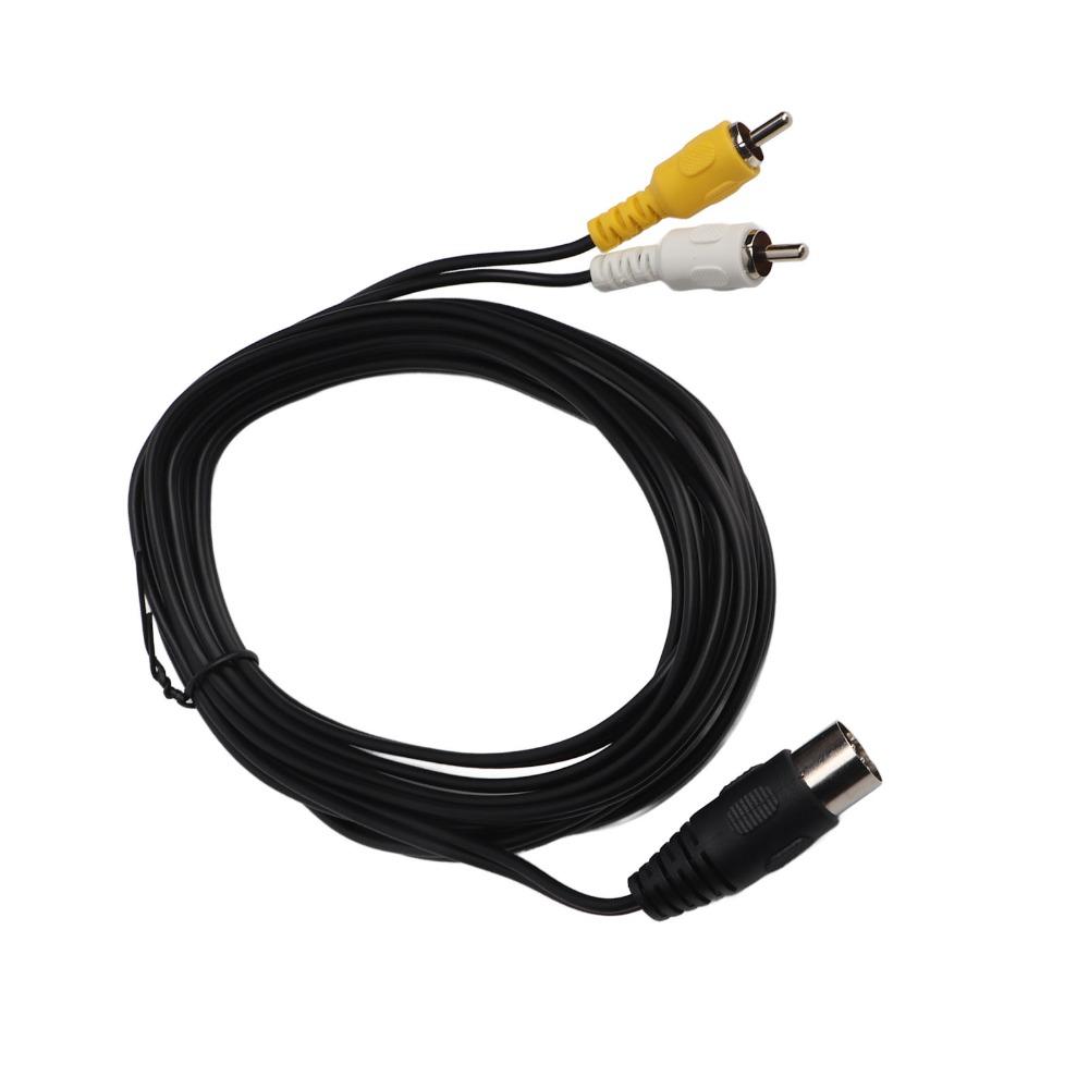9.8ft DIN 8Pin To 2RCA Cable Plug and Play DIN 8Pin Male To 2RCA Male  Old Audio Equipment