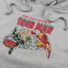 Iron Man Mens Blast Hoodie
