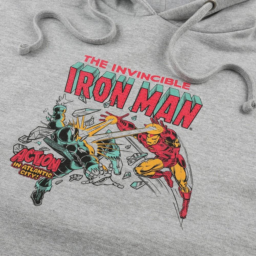 Iron Man Mens Blast Hoodie