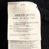 Armani Jeans Knit Jacket M Black Series Men's Used