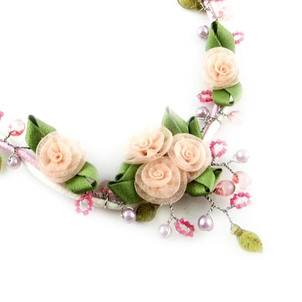 

Les Trésors De Lily [D2082] - Дизайнерское колье Roses of Love Pink