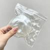 Soft Moldable Squishy White Pearl Squeeze Toy No Rebound Sticky Stress Relief Fidget Toys Creative Simulation Anti-anxiety Toys
