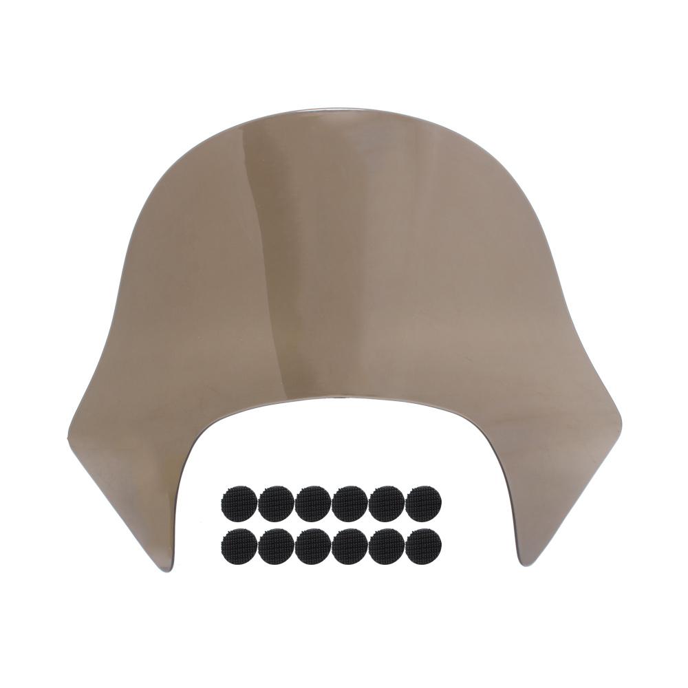 Motorcycles Front Fairing Lip Windshield Windscreen Shield Wind Deflector For Harley Dyna Sportster Softail with Quarter Fairing