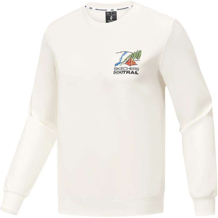 Skechers Sports Lifestyle FW25 Knitted Crew Neck Pullover Long Sleeve Sweatshirt Unisex sweatshirt P325U018-0074 XS