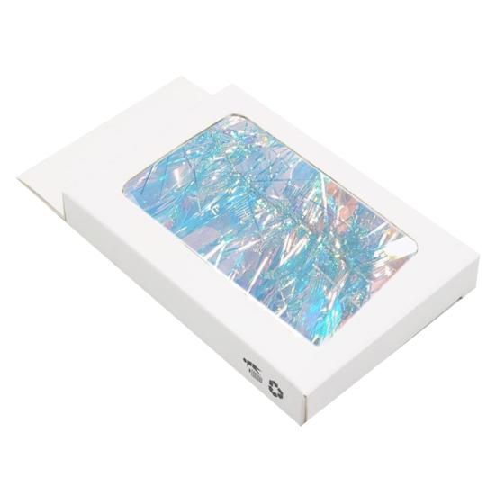 Nail Art Glass Film Paper Holographic Transfer Foil Decal Sticker Manicure Decor