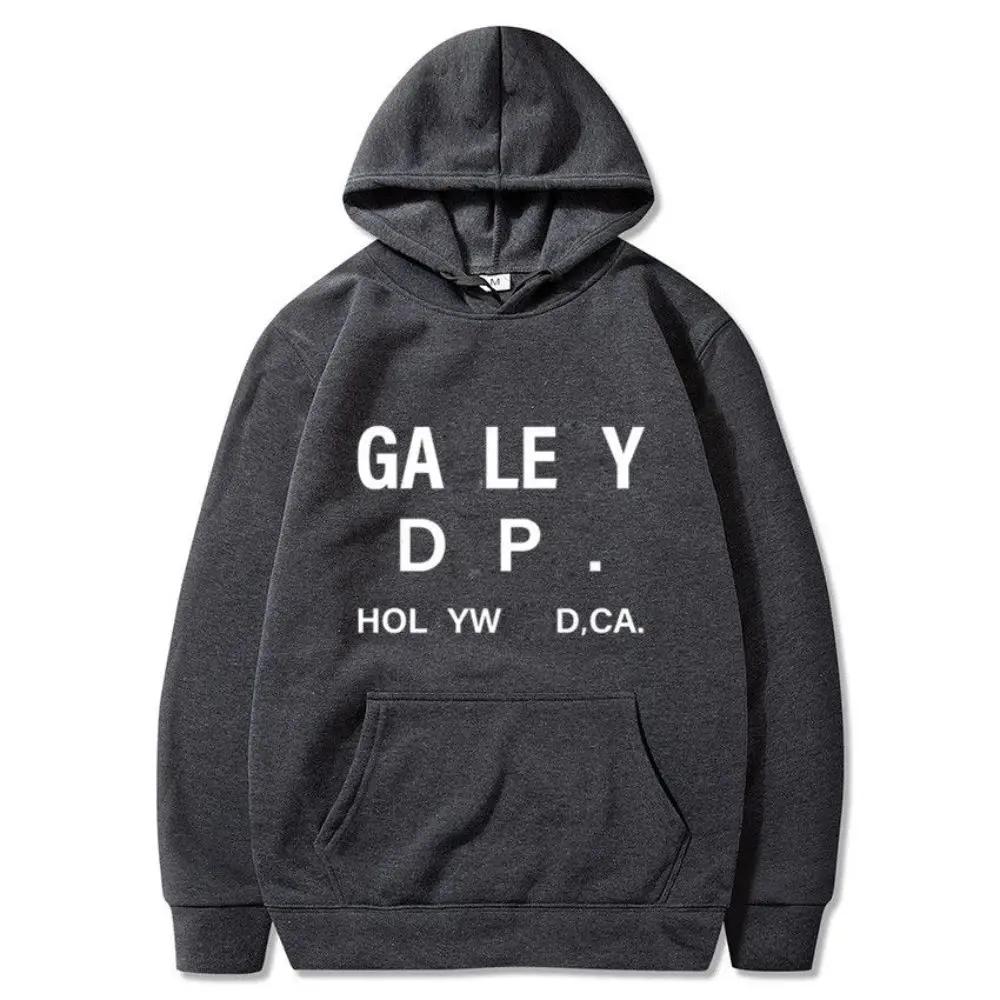 Galleryes Dept Herren Hoodie Damen Designer Hoodies Hohe Qualität Buchstabenaufdruck Kleidung Sweatshirt Pullover Langarm