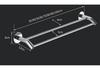 No-Drill Stainless Steel Wall-Mount Towel Bar for Bathrooms