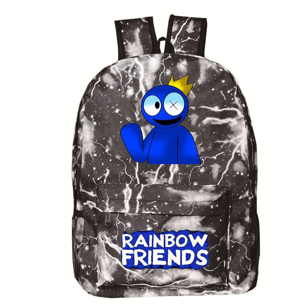 Roblox Rainbow Friends Large Capacity Student Backpack Bag Book