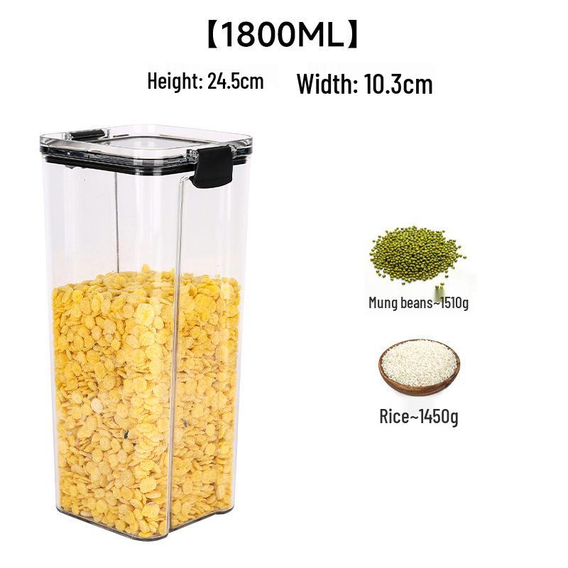 Tianlian Airtight Storage Jars for Grains, Snacks, and Dried Fruits