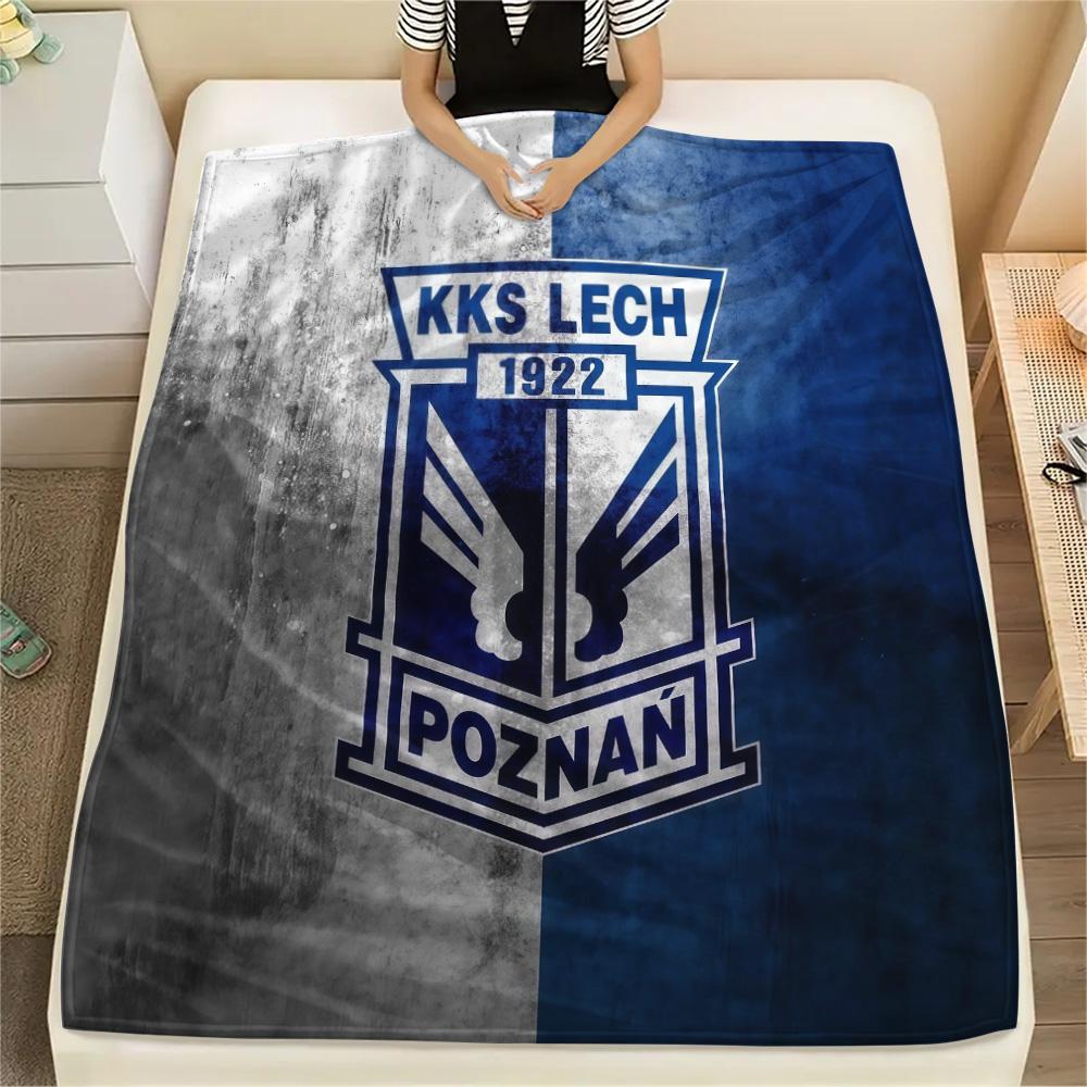 Lech Poznan Flannel Blanket, High quality Comfortable for All Seasons, Home Decor, Warmth and Comfort