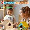 Bird House Kit Hands-On Paintable Activities Birdhouse Building Painting Kit for Spring Summer Home School Classroom Camp