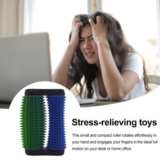 Handheld Fidget Toy Little Ouchies 3D Printed Spiky Roller Portable Stress Relief Sensory Toy for Anxiety Relief Teens Adults Gifts