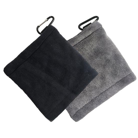 Anti-pilling Golf Club Towel Fadeless Microfiber Cleaning Kit Unique Golf Towel for Hotels