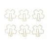 100Pcs Gold Cute Paper Clips Sakura Shape Cool Paper Clips Cute Cute Planner Clips  Office