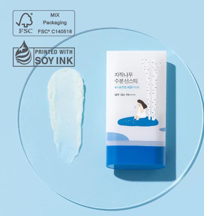 ROUND LAB Birch Moisturizing Sun Stick SPF50+ PA++++ – Hydrating & Portable