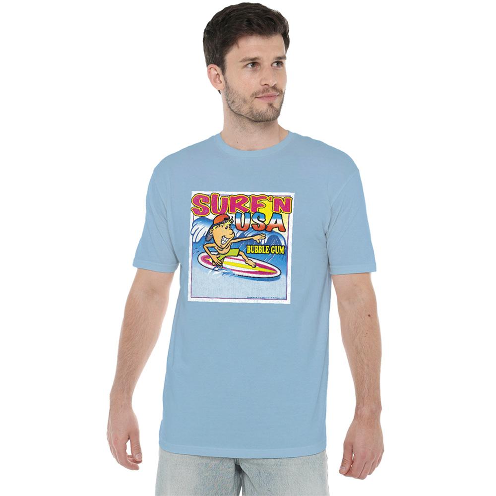Dubble Bubble Unisex Adult Surfn Usa Gum T-Shirt