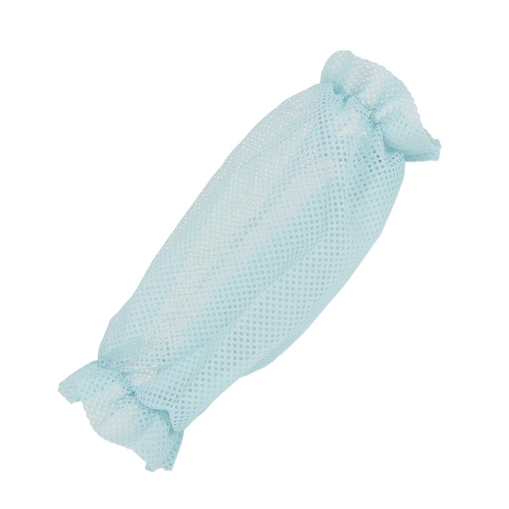 Mesh Dog Ear Cover Soft Breathable Elastic Bugs Repelling Cute Puppy Ear Muff for Hiking Camping Blue