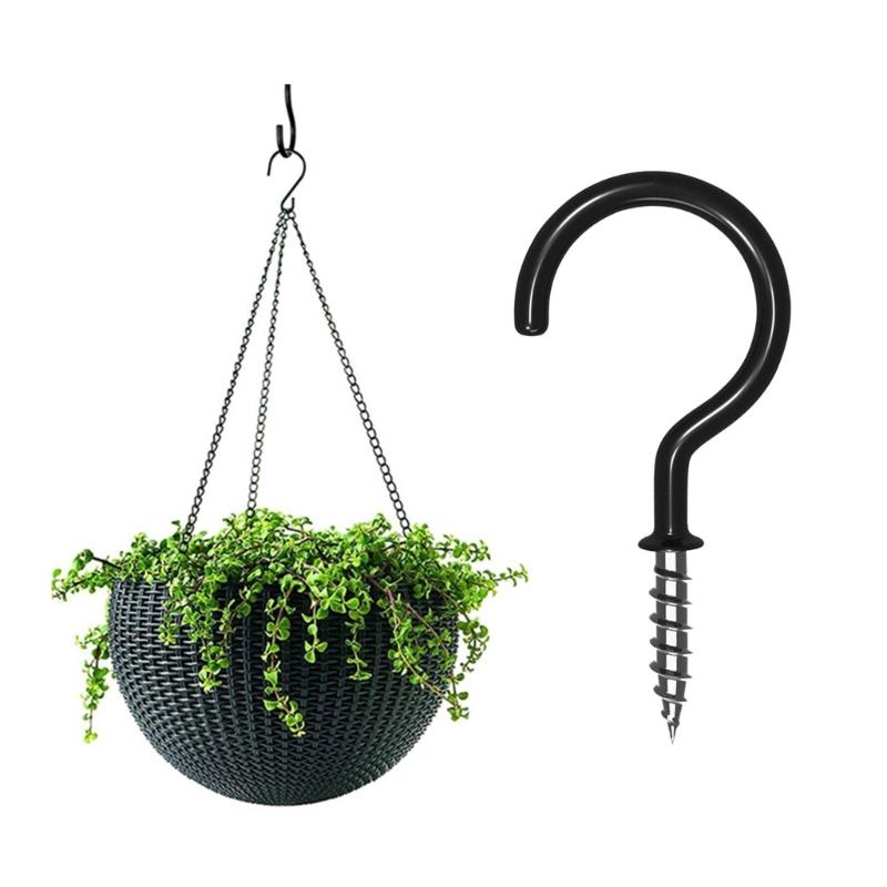 Crochet Multifonction pour Installation au Plafond, Mur et Balcon Espace de Rangement Fer Sûr pour Maisons