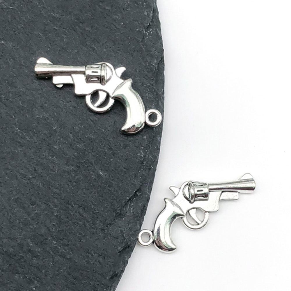 Retro Alloy Bullet Pendant Necklace and Bracelet Jewelry