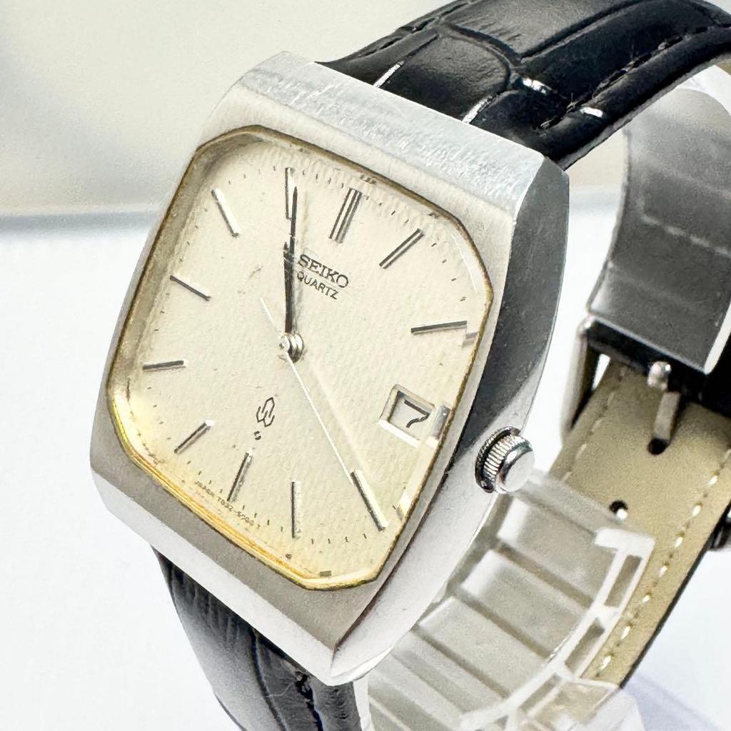 Used SIEKO Men's Quartz Chariot White Square 7832-5000