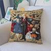 Anime C-CastleS For Film Personalized Pillow Cover Kids Bedroom Wild Party Decor Pillowcase Kid Birthday Shower Gift