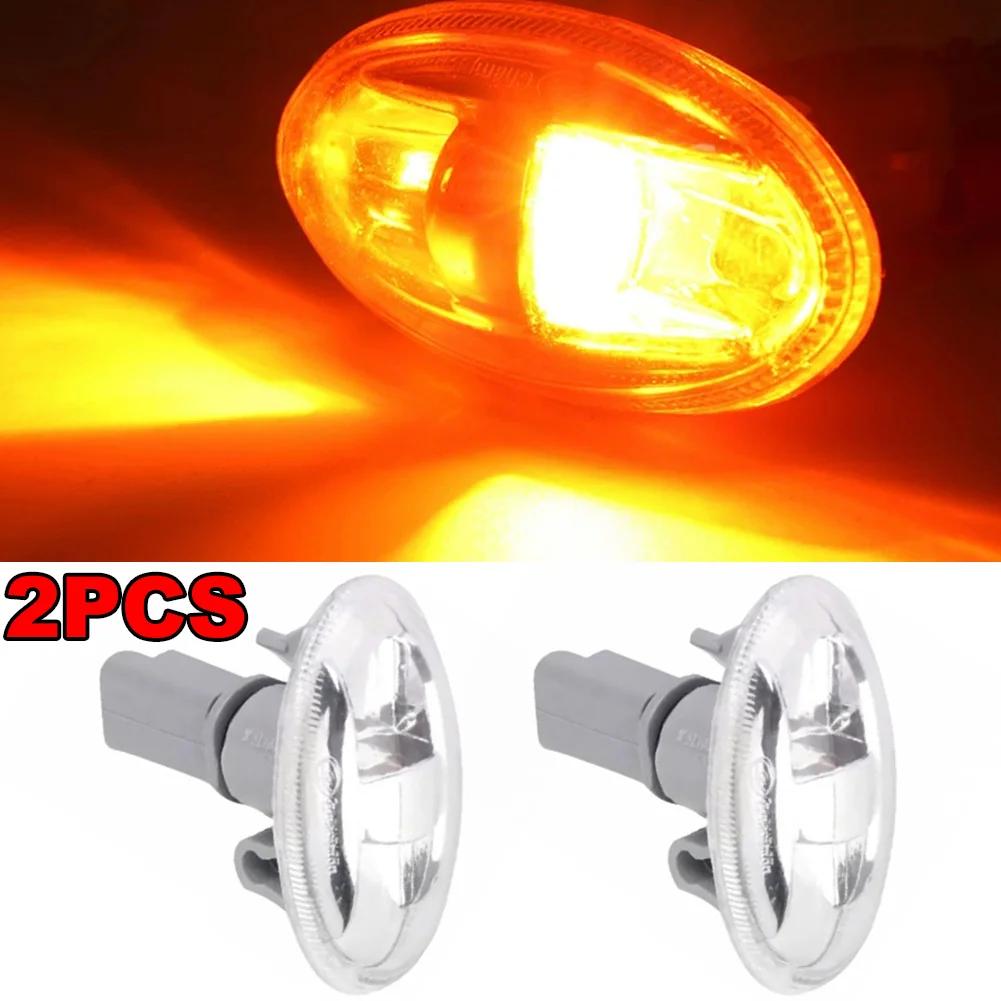 1/2PCS Car LED Side Lamps Turn Signal Lights 6325G3 6325G4 Fit for Peugeot 108 107 206 1007 407 607 EXPERT 3 Partner Auto Parts