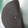 300mm Diameter Rubber Silica Gel Turntable Slip Mat Mat, Ultra-Thin, Anti-Static, Vibration-Dampening (12 Inch, Black)