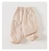 Infant Girls' Polka Dot Cotton Cuffed Sweatpants for Autumn/Winter 2026