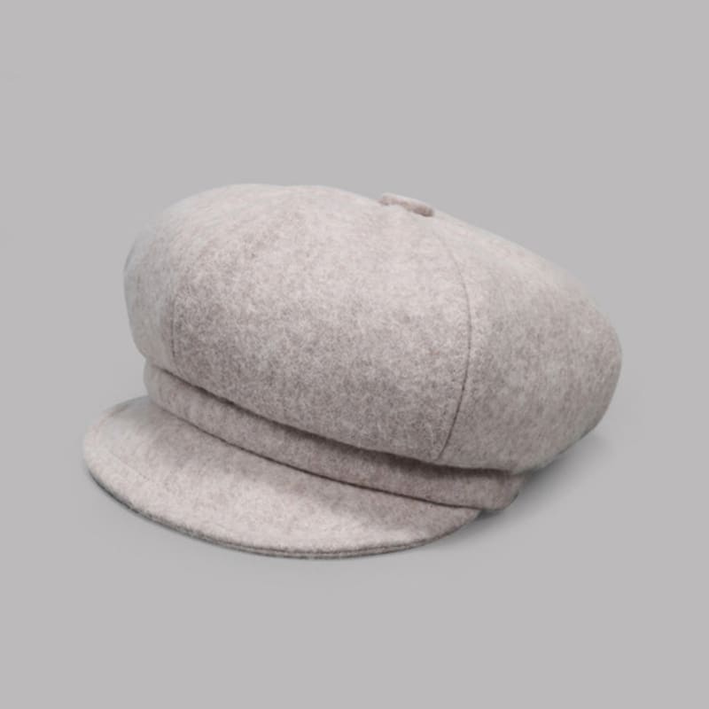 MAIA Wool Bread Hat - Ivory
