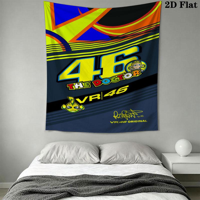 Rossi Bold Wall Tapestry Aesthetic Wall Hanging Printed Fabric Blanket Decorative Tapestries for Bedroom Living Room Home Decor