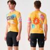 2025New Cycling Jersey Spring Summer Short Sleeve Sun Protection Road Bike Men's Outdoor Breathable Quick-Dry Top