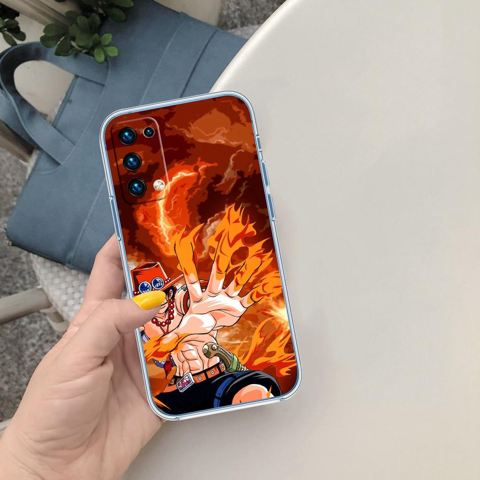 One Piece ACE Sabo Luffy Soft Shell Transparent Phone Case for Samsung Galaxy A04 A04S A14 A23 A34 A54 M23 M33 M52 M53
