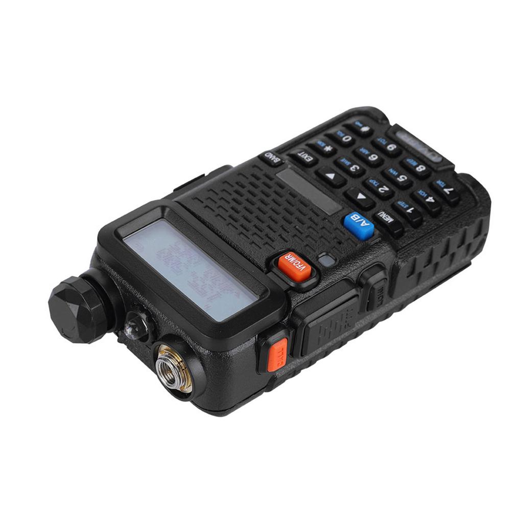 5W UV‑5R Portable VHF UHF Dual Band Walkie Talkie Professional Radio Transceiver