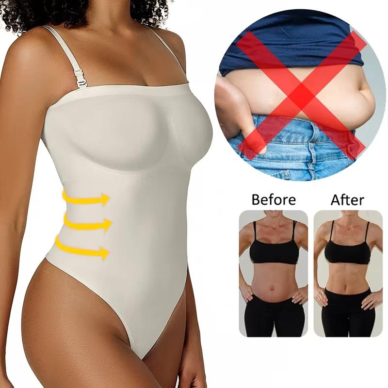 Womens Bodysuit Tummy Control Shapewear Thong New Slimming Compression Body Shaper Waist Trainer Sexy Butt Lifter Corset