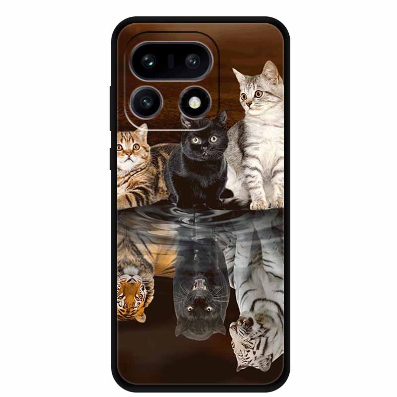Cases for Realme 16 Pro Plus Case Soft Silicone Cover for Realme 16 Pro 16 Pro+ TPU  Phone Cases Wolf Cat New Protective Fundas
